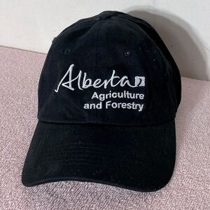 5/$25 Black Alberta Agriculture And Forestry Hat